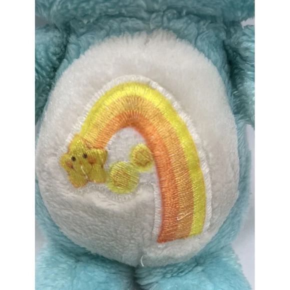 VINTAGE 1983 KENNER CARE BEARS WISH BEAR BLUE SHOOTING STAR PLUSH STUFFED ANIMAL - Picture 3 of 14